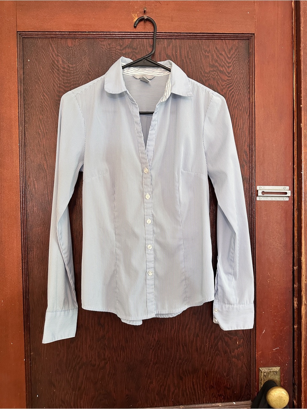 H&M Light Blue Striped Men's Dress Shirt